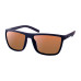 StyleMark L2470B Black Textured Polarized Sunglasses with Orange Lenses