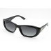 StyleMark L2595A Black Cat-Eye Polarized Sunglasses with Gradient Dark Gray Lenses