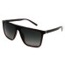 StyleMark L2618C Matte Black Square Polarized Sunglasses StyleMark L2618C Matte Black Square Polarized Sunglasses with Gradient Dark Lenses