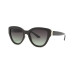 StyleMark L2553C Black Cat-Eye Polarized Sunglasses with Gradient Lenses